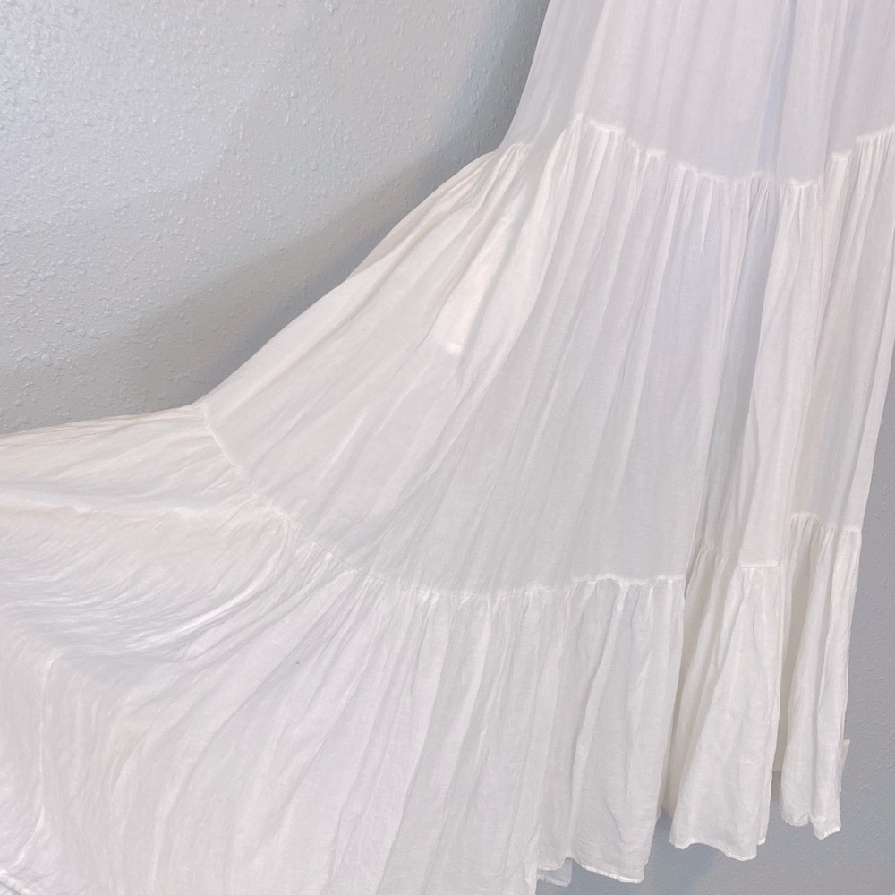 9Seed Elegant Tiered CoverUp Dress with Pockets - Picture 5 of 8